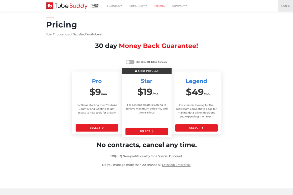 Pricing